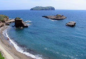 Isola di Santo Stefano vista da Ventotene